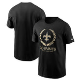 New Orleans Saints Primetime Local Essential T-Shirt - Black online