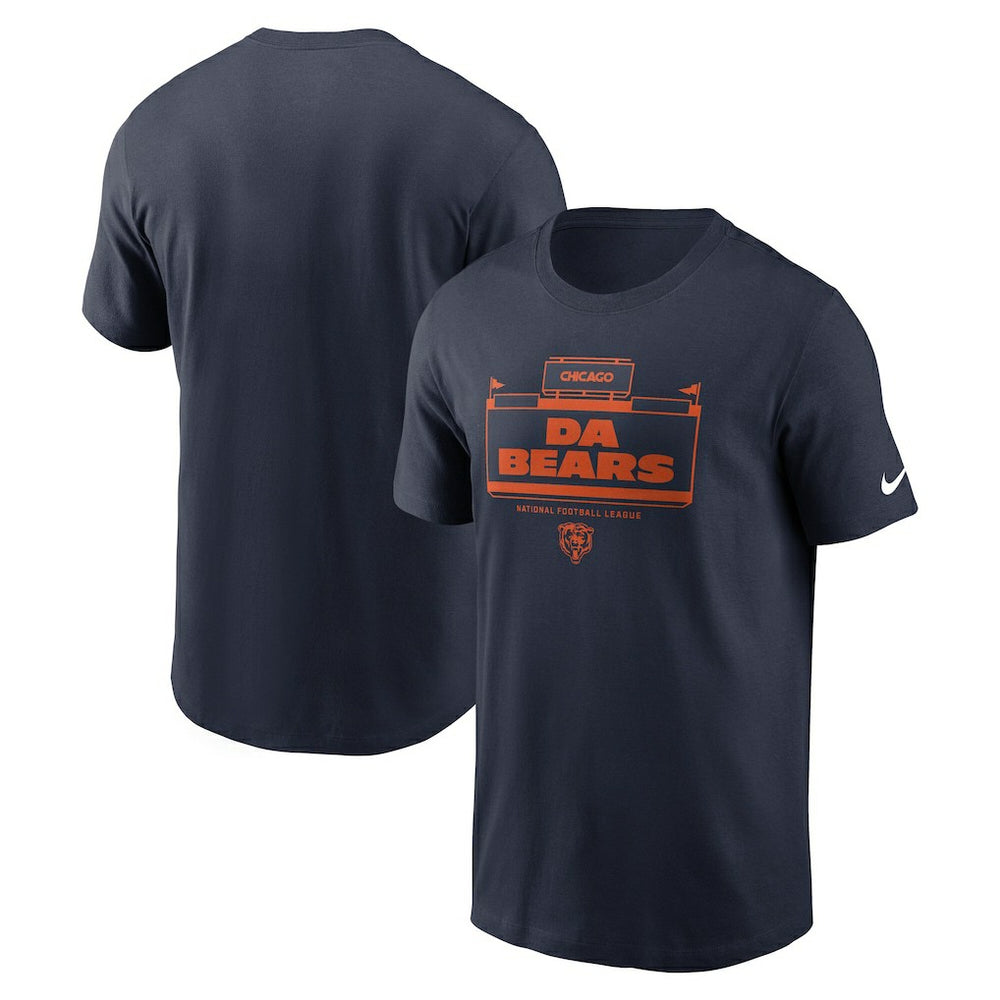 Chicago Bears Primetime Local Essential T-Shirt - Navy online