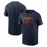 Denver Broncos Primetime Local Essential T-Shirt - Navy discount