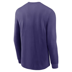 Baltimore Ravens Play to Win Essential Long Sleeve T-Shirt - Purple cheap