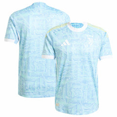 Juventus 2025/26 Away Jersey - Blue for sale