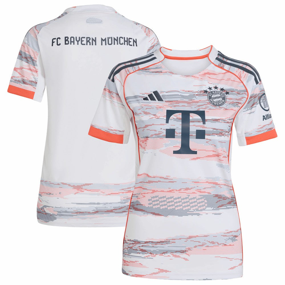 Bayern Munich Women's 2025/26 Away Replica Jersey on sale - White