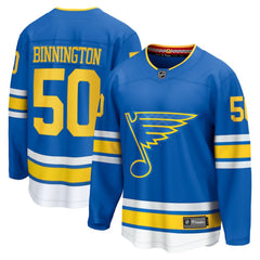 Jordan Binnington St. Louis Blues Fanatics Home Breakaway Player Jersey - Blue Jerseys