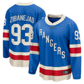 Mika Zibanejad New York Rangers Fanatics Centennial Breakaway Jersey - Blue Jerseys