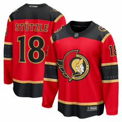 Tim Stutzle Ottawa Senators Fanatics Alternate Breakaway Jersey - Red Jerseys