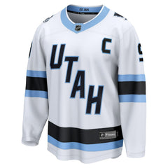 Clayton Keller Utah Mammoth Fanatics Away Breakaway Player Jersey - White Jerseys