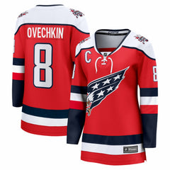 Alexander Ovechkin Washington Capitals Fanatics Women's Alternate Breakaway Player Jersey - Red Jerseys