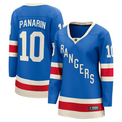 Artemi Panarin New York Rangers Fanatics Women's Centennial Breakaway Jersey - Blue Jerseys
