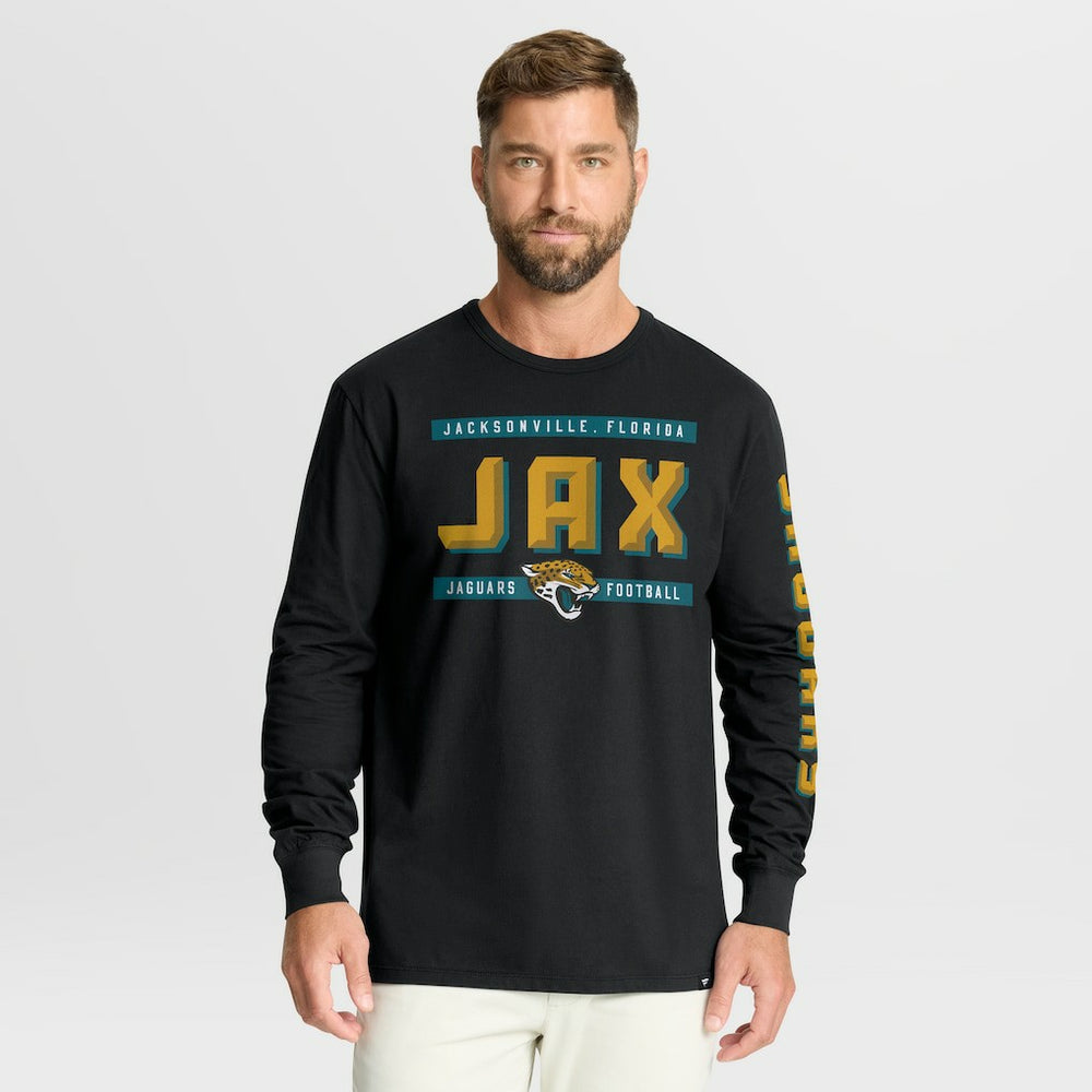 Jacksonville Jaguars Hometown Sweep Legacy Long Sleeve T-Shirt - Black discount