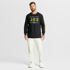Jacksonville Jaguars Hometown Sweep Legacy Long Sleeve T-Shirt - Black discount