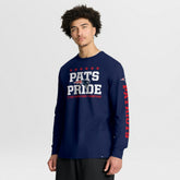 New England Patriots Hometown Sweep Legacy Long Sleeve T-Shirt - Navy online