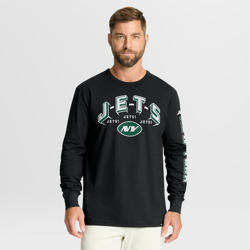 New York Jets Hometown Sweep Legacy Long Sleeve T-Shirt - Black discount
