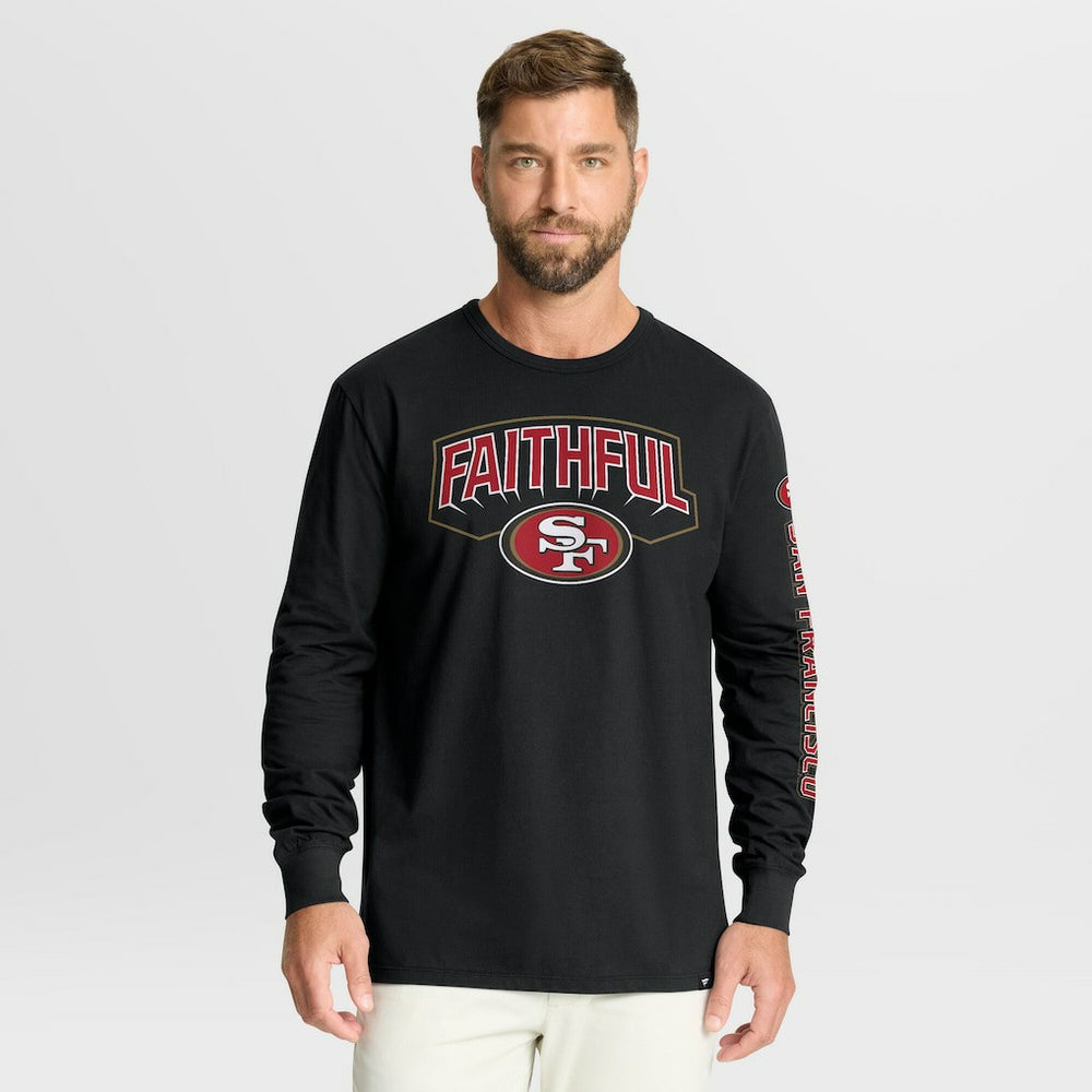 San Francisco 49ers Hometown Sweep Legacy Long Sleeve T-Shirt - Black online