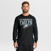 Philadelphia Eagles Hometown Sweep Legacy Long Sleeve T-Shirt - Black cheap