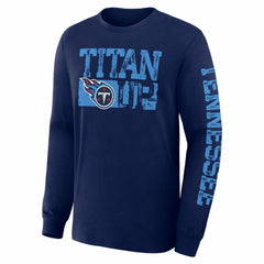 Tennessee Titans Hometown Sweep Legacy Long Sleeve T-Shirt - Navy for sale