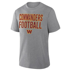 Washington Commanders First Down Tribute Tri-Blend T-Shirt - Heather Gray sale