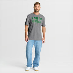 Philadelphia Eagles First Down Tribute Tri-Blend T-Shirt - Heather Gray sale