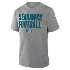 Seattle Seahawks First Down Tribute Tri-Blend T-Shirt - Heather Gray cheap