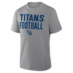 Tennessee Titans First Down Tribute Tri-Blend T-Shirt - Heather Gray online