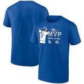Shohei Ohtani Los Angeles Dodgers MVP T-Shirt Royal