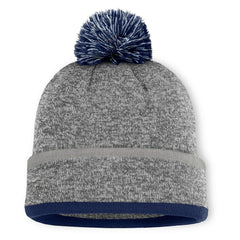 Dallas Cowboys Motion Cuffed Knit Hat with Pom - Heather Gray cheap