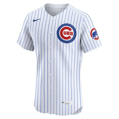 Dansby Swanson Chicago Cubs Home Elite Jersey White