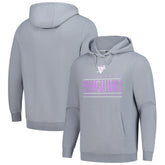Pittsburgh Penguins Levelwear Hockey Fights Cancer Pulsar Off Season Tri-Blend Pullover Hoodie - Gray Hoodies