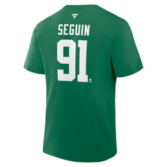Tyler Seguin Dallas Stars Fanatics Authentic Stack Name & Number T-Shirt - Kelly Green T-shirts