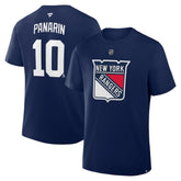 Artemi Panarin New York Rangers Fanatics Authentic Stack Name & Number T-Shirt - Navy T-shirts