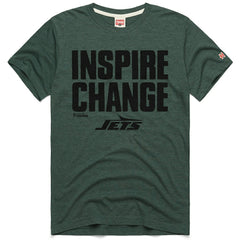 New York Jets Homage Unisex 2024 Inspire Change Tri-Blend T-Shirt - Green cheap