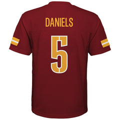 Jayden Daniels Washington Commanders Youth Replica Player Jersey - Burgundy outlet