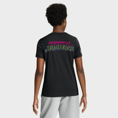 Jacksonville Jaguars Women's 2025 NFL Crucial Catch Tri-Blend Dri-FIT T-Shirt - Black online