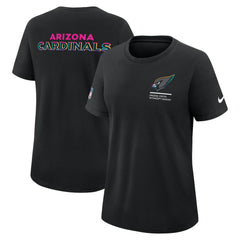 Arizona Cardinals Women's 2025 NFL Crucial Catch Tri-Blend Dri-FIT T-Shirt - Black on sale
