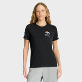 Denver Broncos Women's 2025 NFL Crucial Catch Tri-Blend Dri-FIT T-Shirt - Black on sale