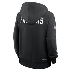 Atlanta Falcons Women's Throwback Sideline Standard Issue Dri-FIT Hoodie - Black discount