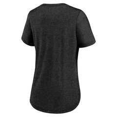 Pittsburgh Steelers Women's Script Tri-Blend T-Shirt - Black outlet