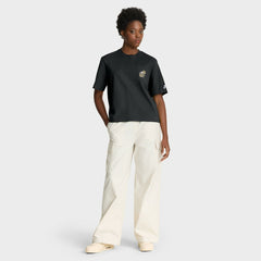 New Orleans Saints Women's Rewind Pocket Boxy T-Shirt - Black sale