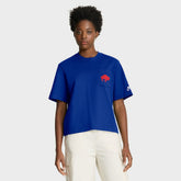 Buffalo Bills Women's Rewind Pocket Boxy T-Shirt - Royal online
