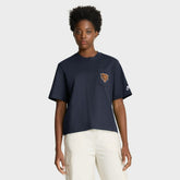 Chicago Bears Women's Rewind Pocket Boxy T-Shirt - Navy online