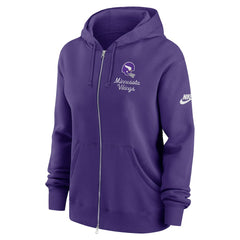 Minnesota Vikings Women's Phoenix Rewind Full-Zip Hoodie - Purple cheap