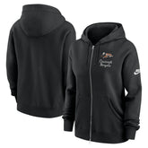 Cincinnati Bengals Women's Phoenix Rewind Full-Zip Hoodie - Black for sale