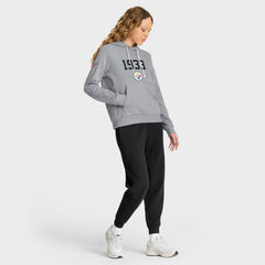 Pittsburgh Steelers Women's 1933 Sideline Standard Issue Dri-FIT Hoodie - Gray on sale