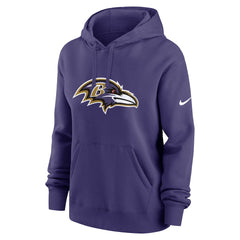 Baltimore Ravens Women's Club Fleece Hoodie - Purple for sale