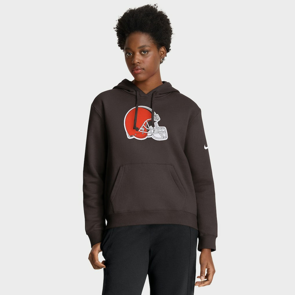 Cleveland Browns Women's Club Fleece Hoodie - Brown online