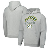 Green Bay Packers Starter Pullover Hoodie - Heather Gray outlet