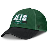 New York Jets Franchise Trucker Adjustable Hat - Green/Black discount