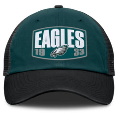 Philadelphia Eagles Franchise Trucker Adjustable Hat - Midnight Green/Black cheap