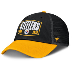 Pittsburgh Steelers Franchise Trucker Adjustable Hat - Black/Gold sale