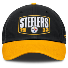 Pittsburgh Steelers Franchise Trucker Adjustable Hat - Black/Gold sale