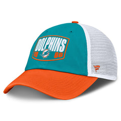 Miami Dolphins Franchise Trucker Adjustable Hat - Aqua/Orange outlet